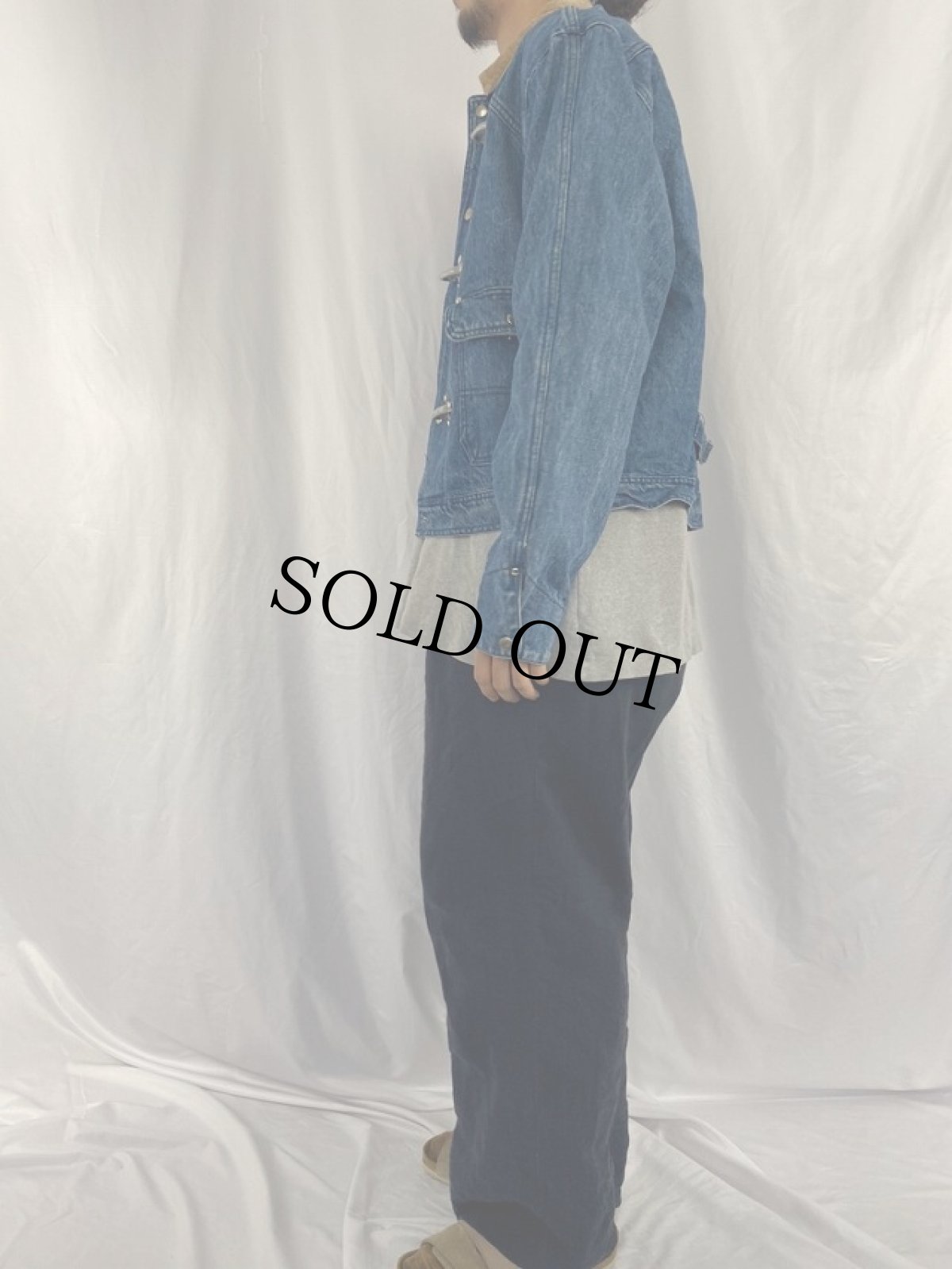 画像3: POLO Ralph Lauren デニムファイヤーマンジャケット XL (3)