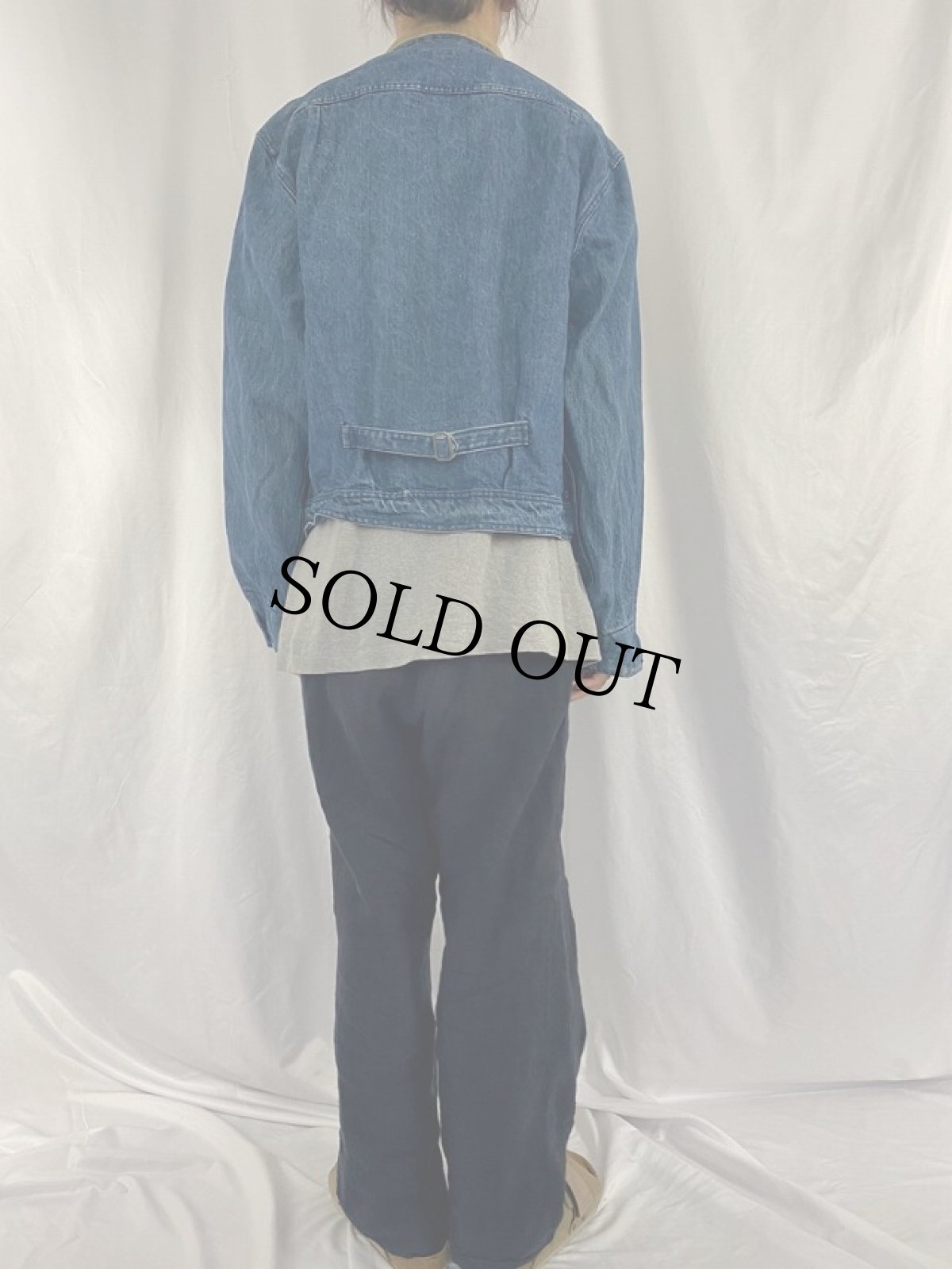 画像4: POLO Ralph Lauren デニムファイヤーマンジャケット XL (4)