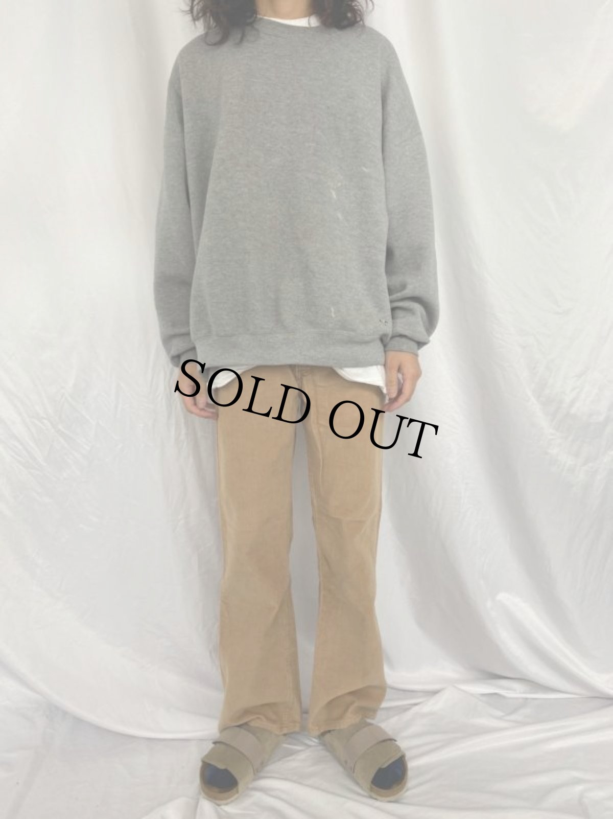 画像2: 80's Levi's 646 コーデュロイフレアパンツ W32 (2)