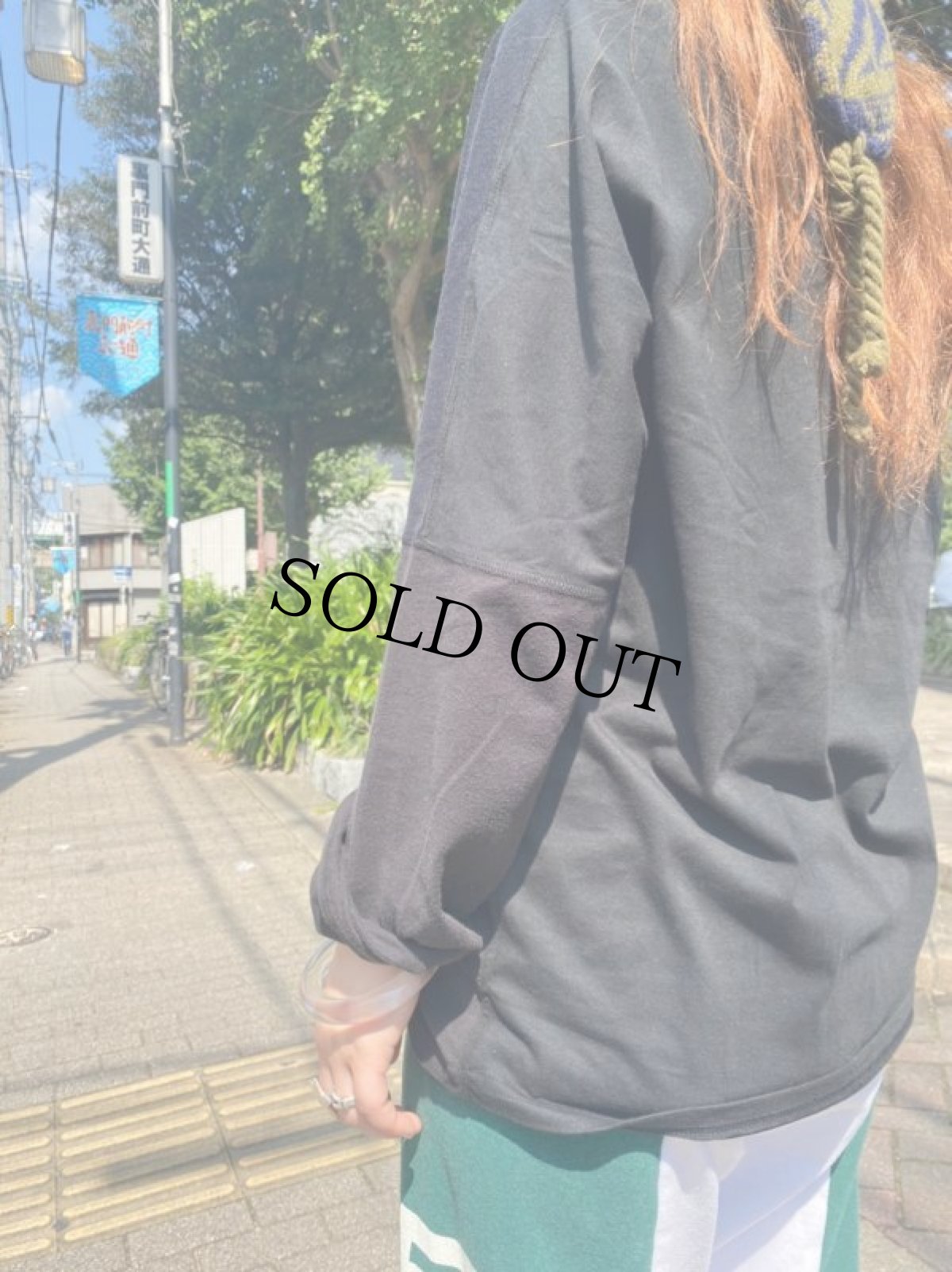 画像6: Feeet2nd別注 ink CRACK L/S Special BLACK  【M】 (6)