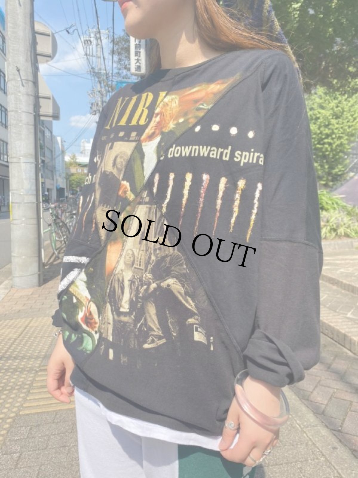 画像5: Feeet2nd別注 ink CRACK L/S Special BLACK  【M】 (5)