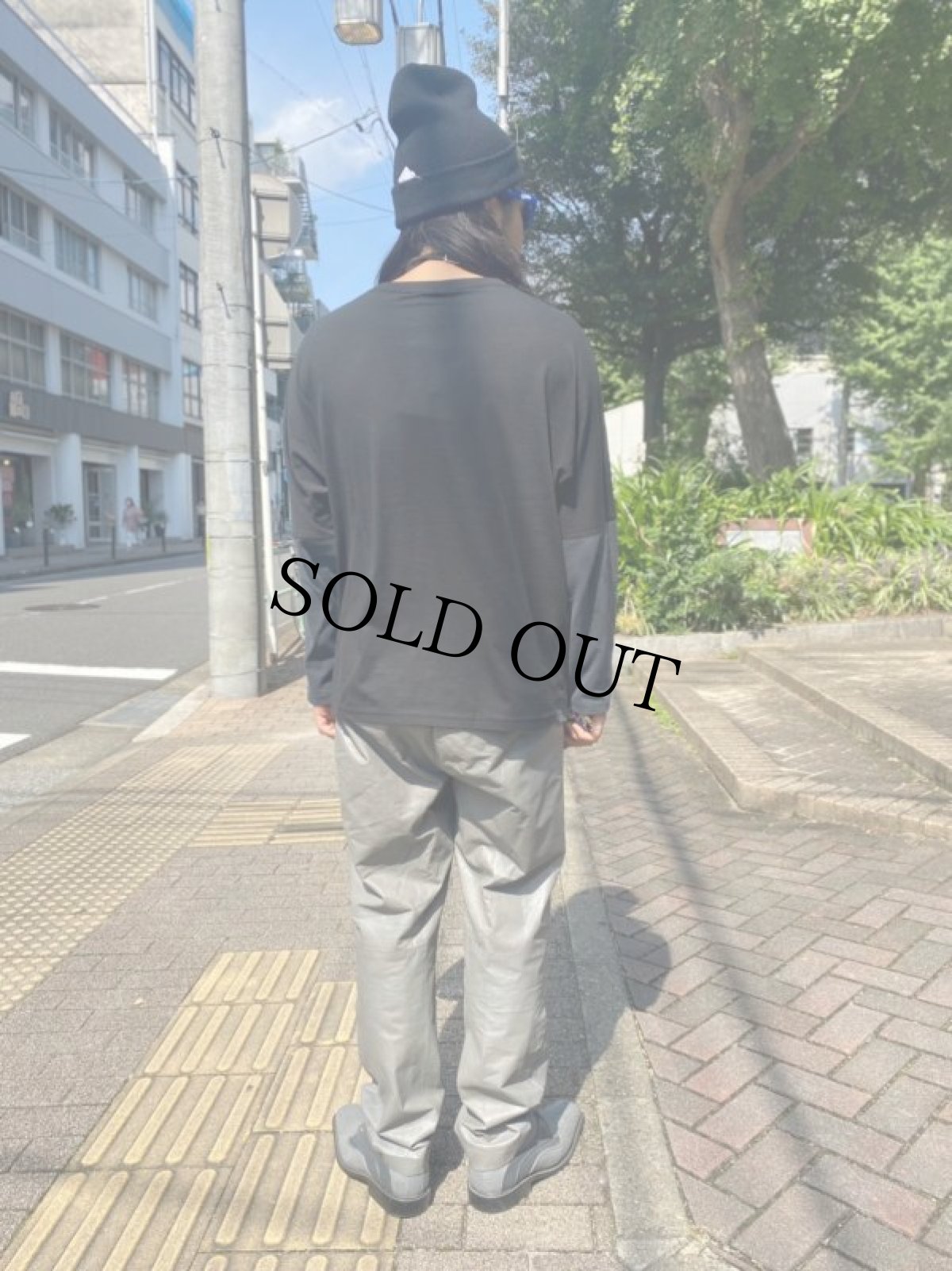 画像3: Feeet2nd別注 ink CRACK L/S Special BLACK  【M】 (3)