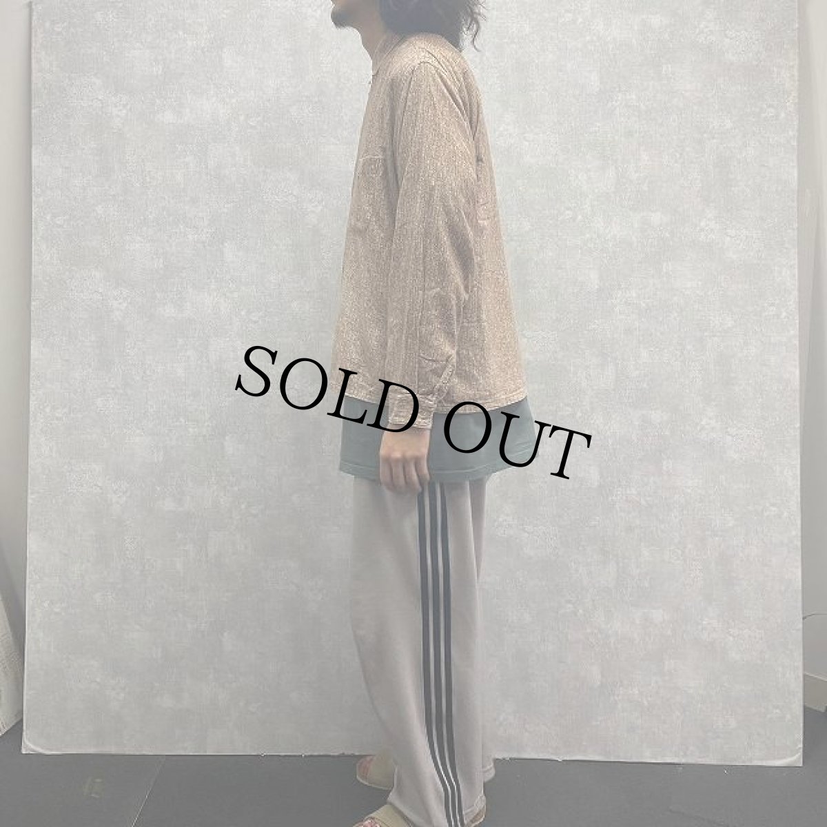 画像3: 50〜60's プリントネルシャツ L (3)