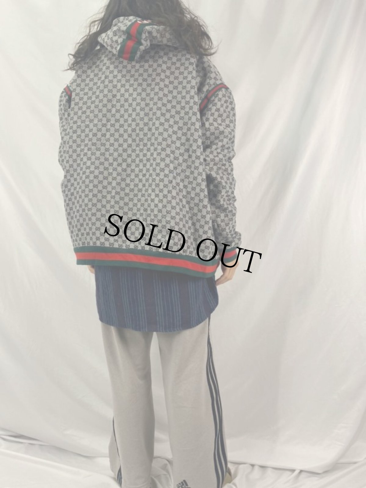 画像4: ブート GUCCI モノグラム柄パーカー XXXXL (4)