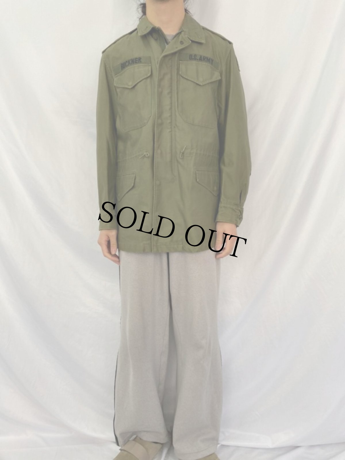 画像2: 60's U.S.ARMY M-51 フィールドジャケット REGULAR SMALL (2)