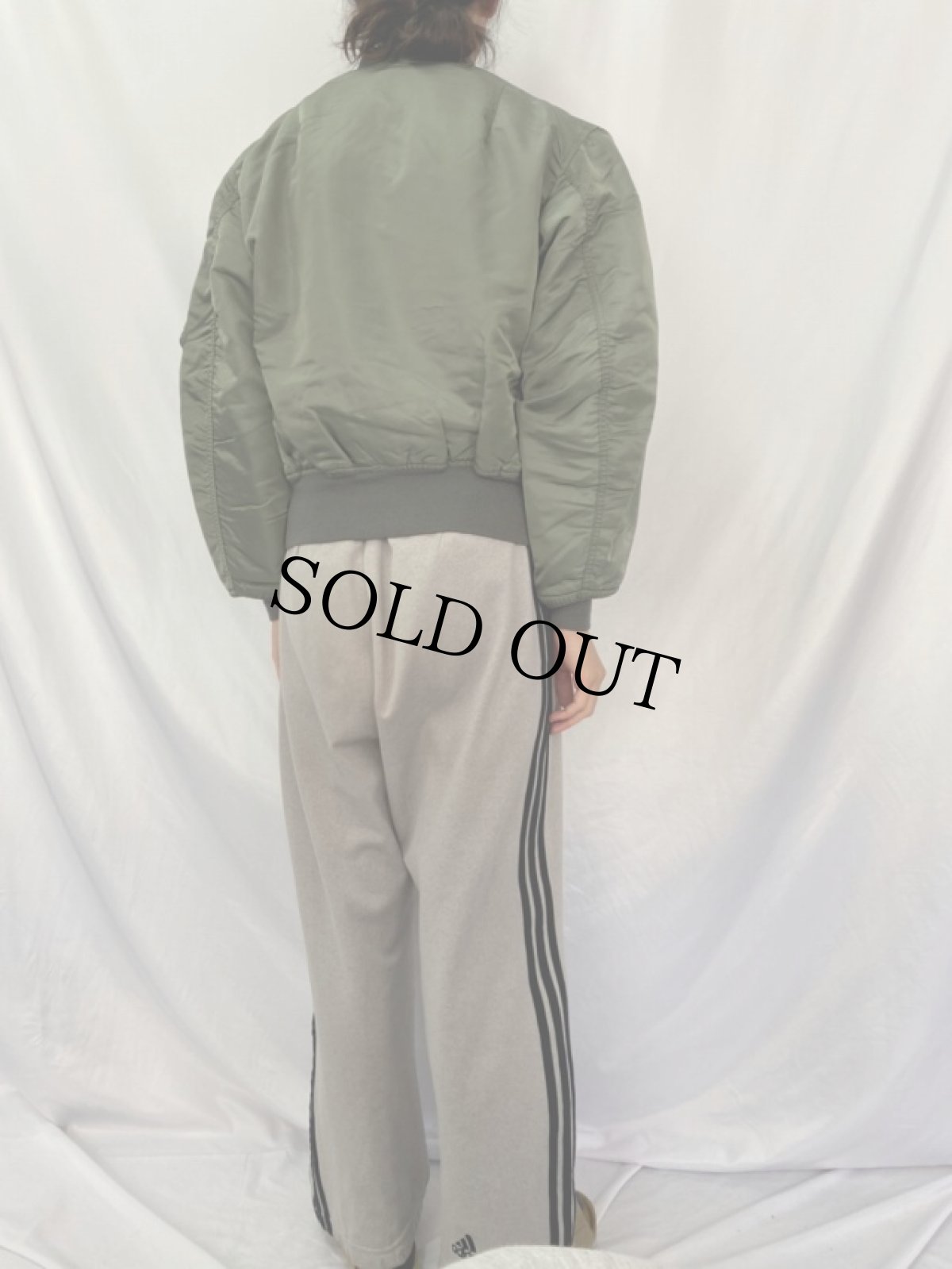 画像4: 70's USAF MA-1 E-Type フライトジャケット MEDIUM (4)