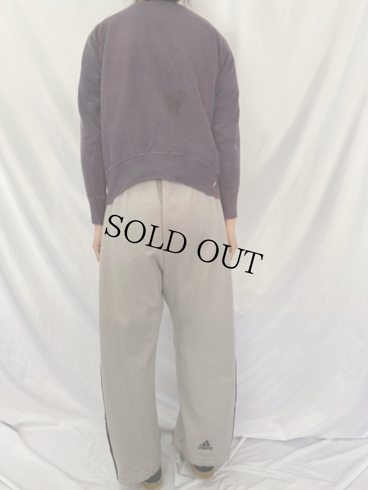 画像4: 50〜60's "EVELETH J.C." フロッキープリント スウェット (4)