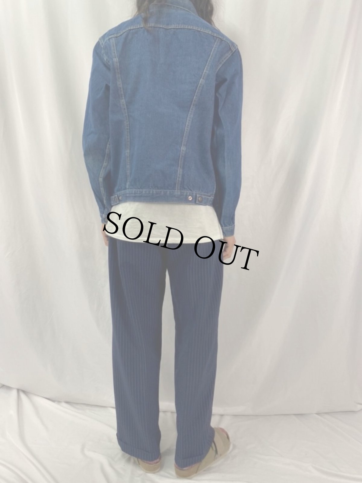 画像4: 60's Madewell デニムジャケット 44 (4)