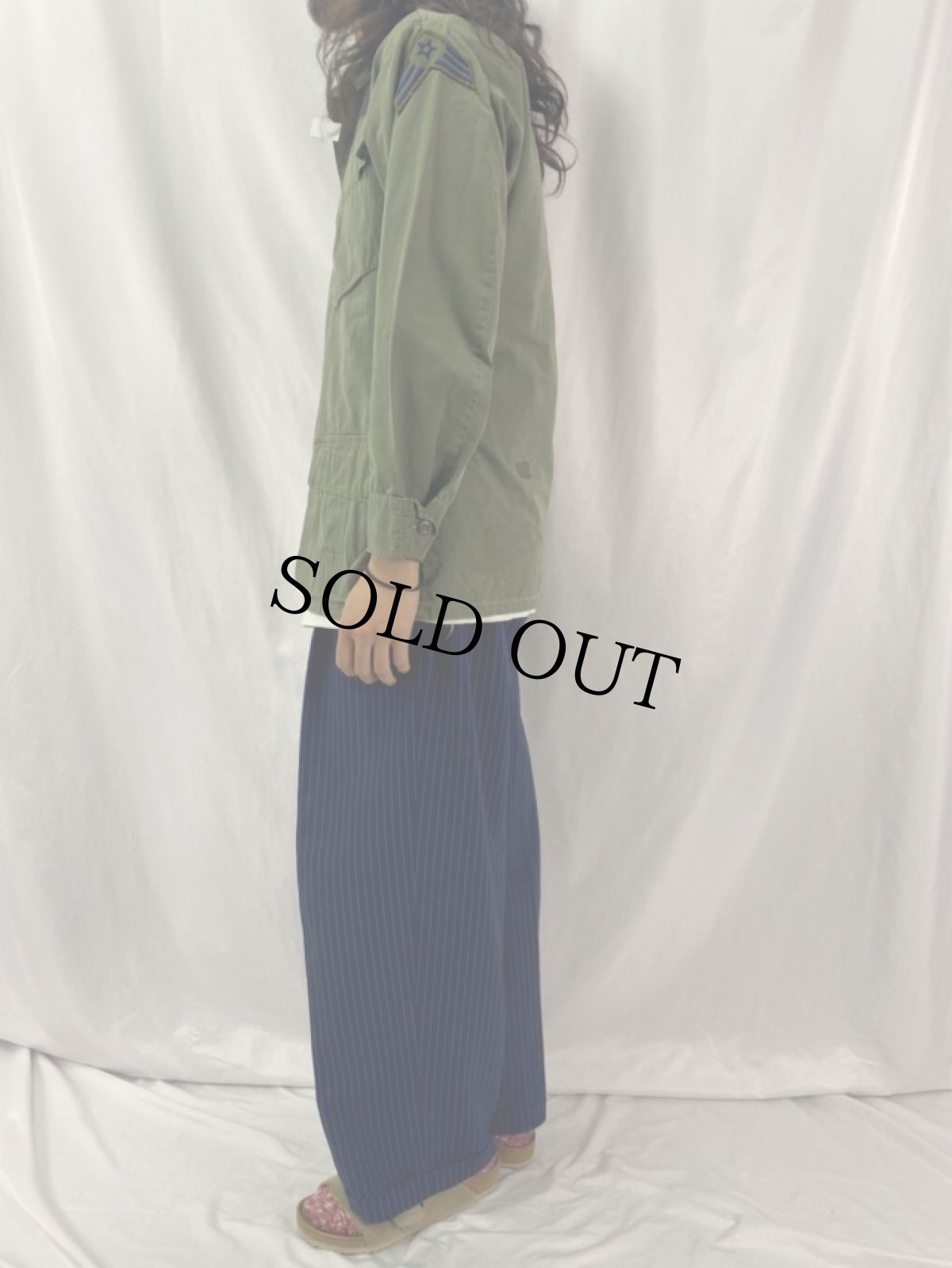 画像3: 60's U.S.AIR FORCE ジャングルファティーグジャケット 4th SMALL REGULAR (3)