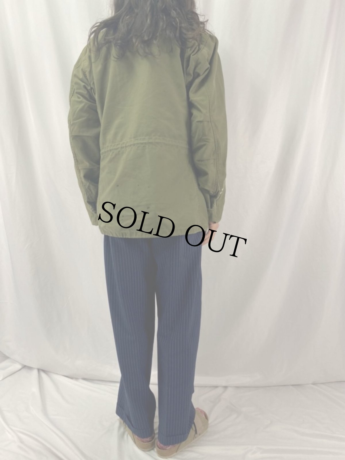 画像4: 60's U.S.ARMY M-65 Field Jacket 1st REGULAR MEDIUM (4)