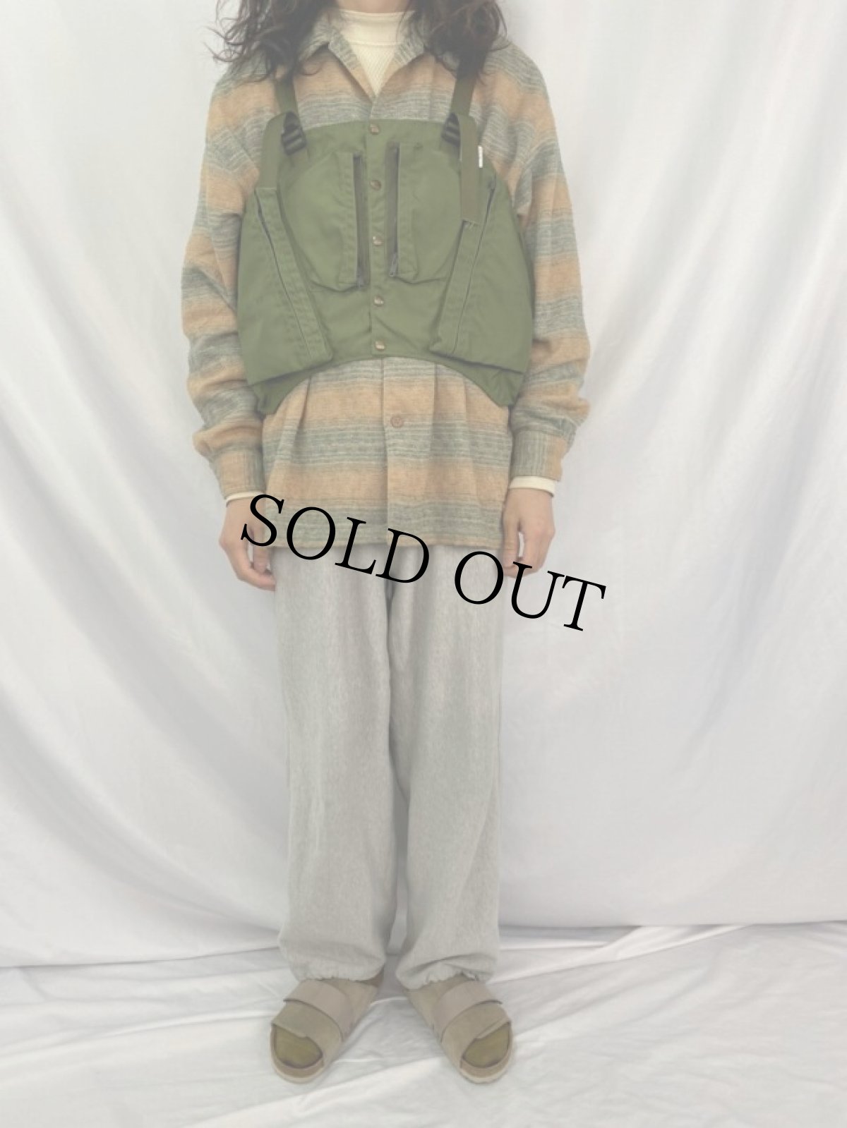 画像2: 〜90's UNKNOWN MILITARY Strap Vest (2)