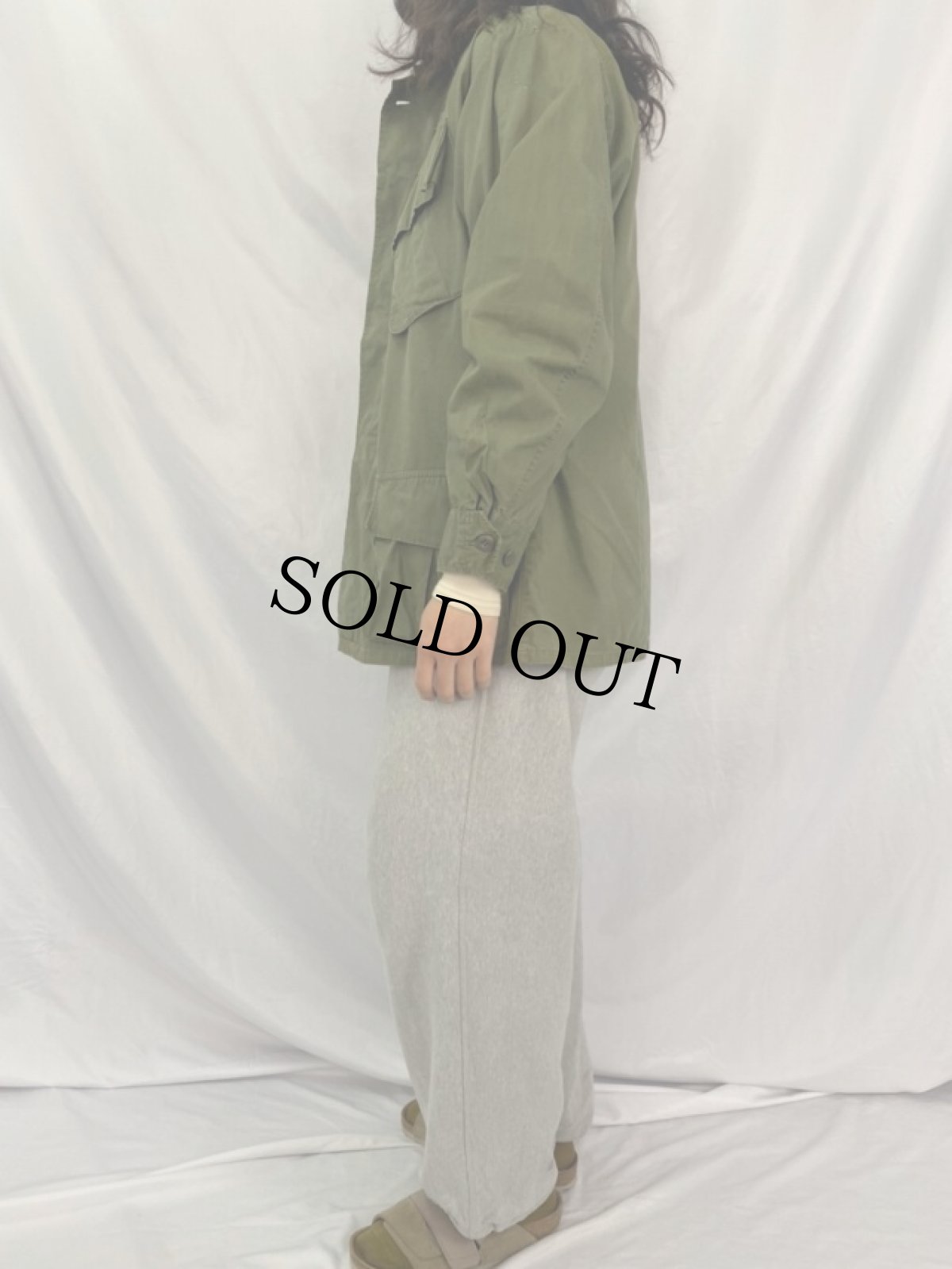 画像3: 60's U.S.ARMY ジャングルファティーグジャケット 3rd MEDIUM-REGULAR (3)