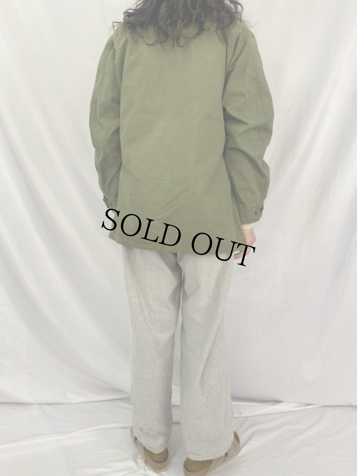 画像4: 60's U.S.ARMY ジャングルファティーグジャケット 3rd MEDIUM-REGULAR (4)