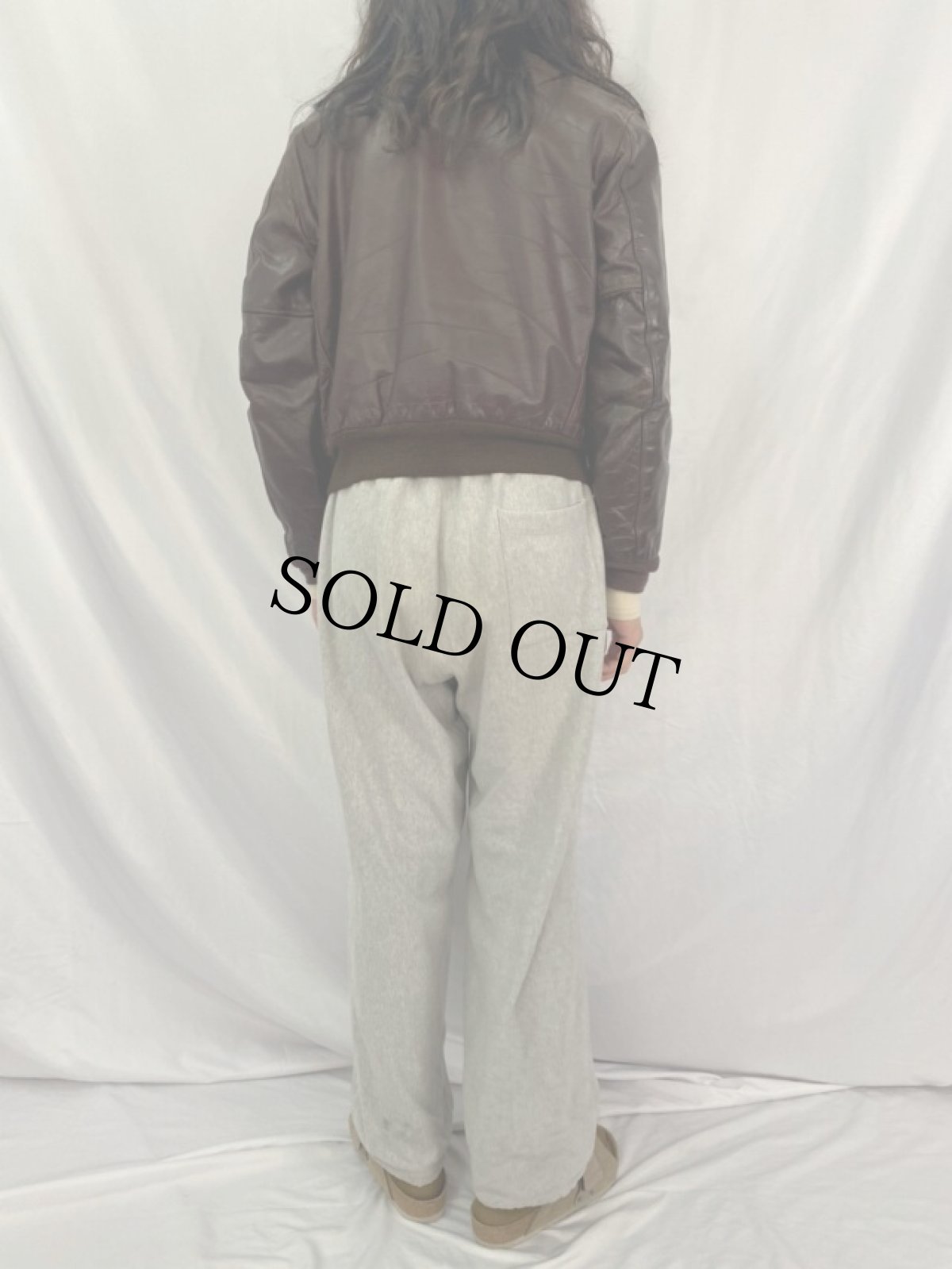 画像4: 50's HERCULES Outerwear by Sears A-2 TYPE レザージャケット (4)