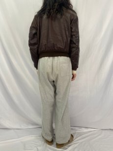 画像4: 50's HERCULES Outerwear by Sears A-2 TYPE レザージャケット (4)