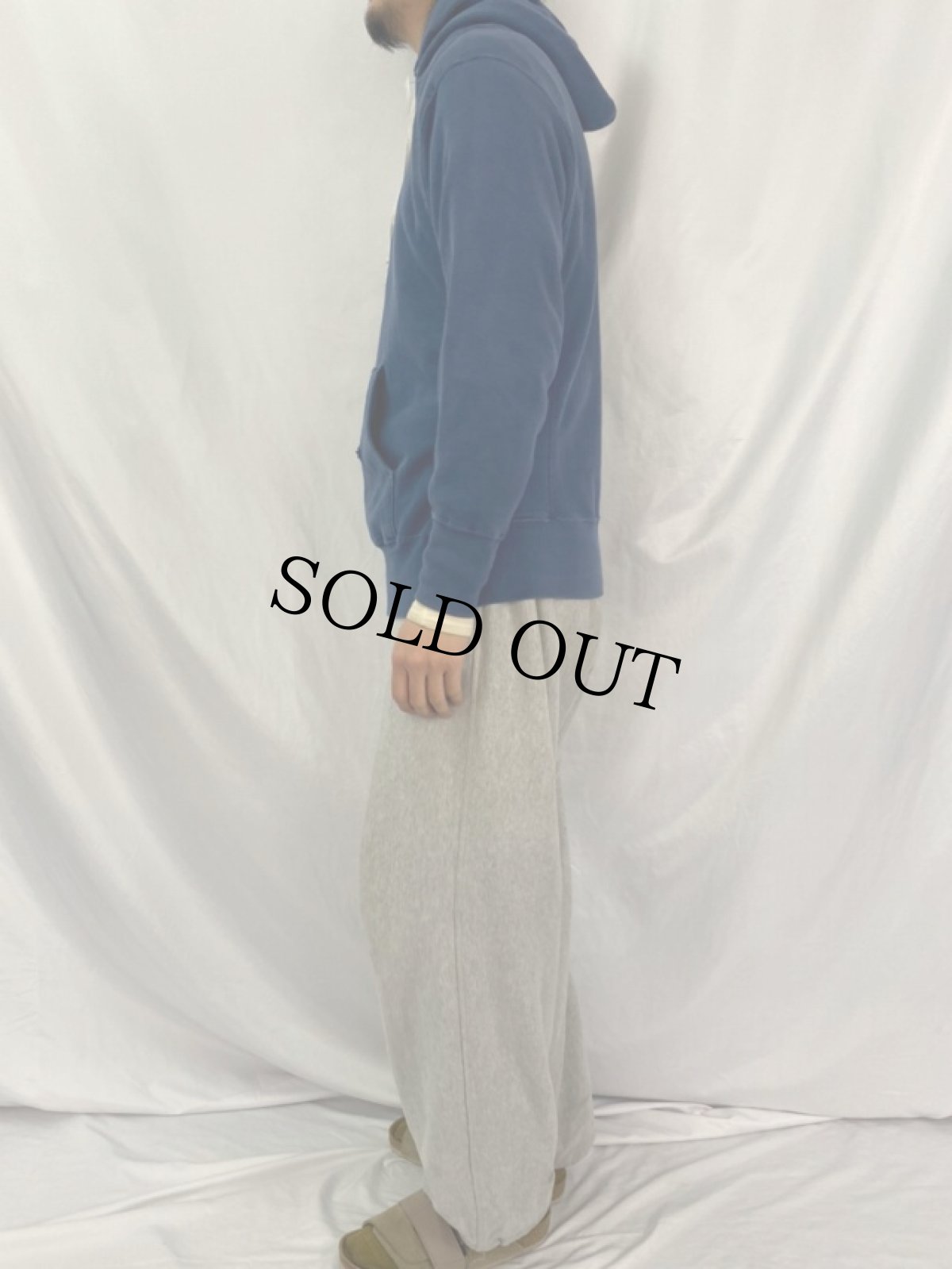 画像3: 70's Champion REVERSE WEAVE USA製 単色タグ "REEDSBURG TRACK" フーディー (3)