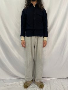 画像2: 40's U.S.NAVY NAVAL CLOTHING FACTORY 片ポケ CPOシャツ (2)