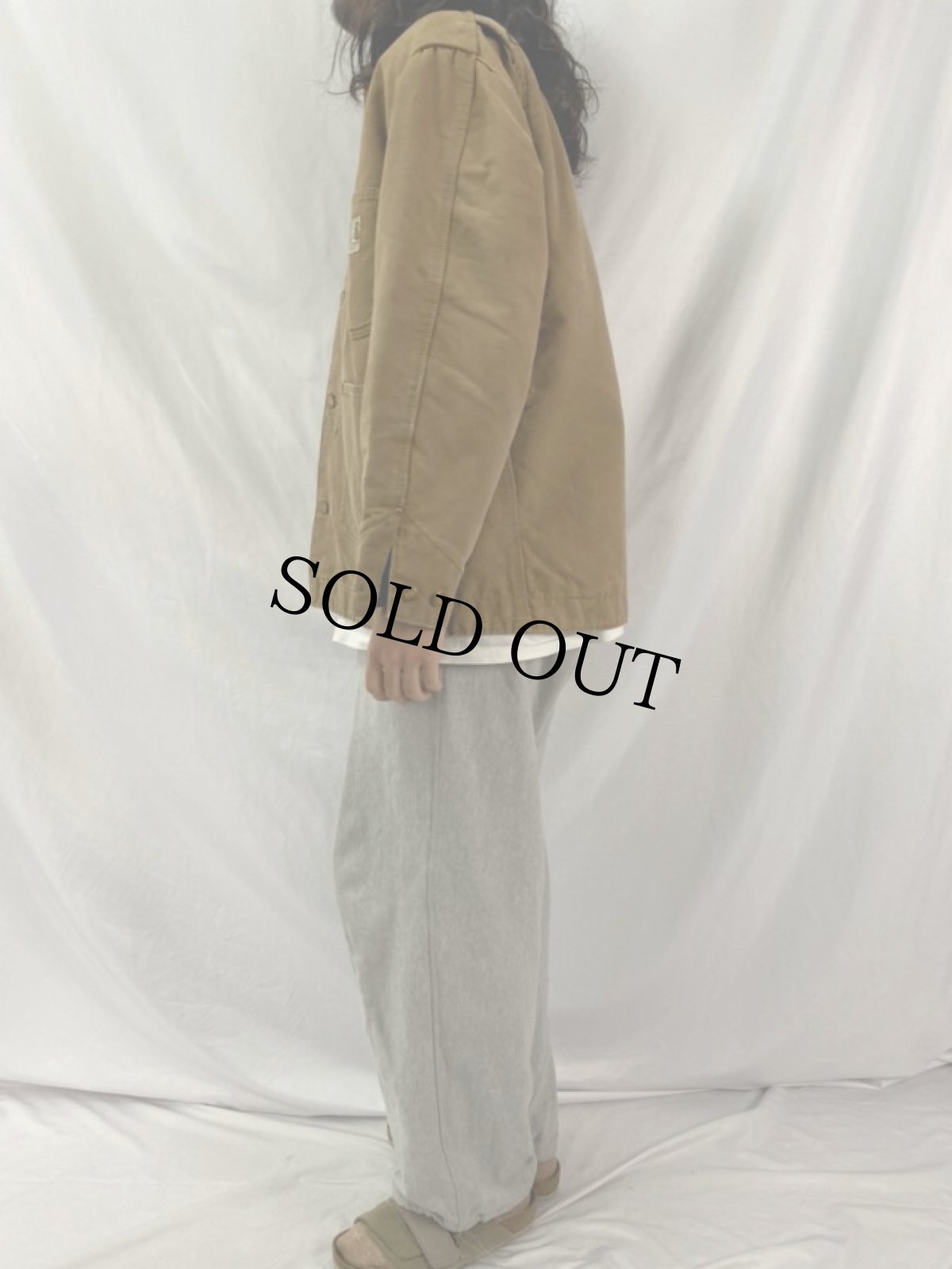 画像3: 70's Carhartt プリントタグ ブランケットライナー ミシガンチョアコート 42 (3)