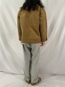 画像4: 70's Carhartt プリントタグ ブランケットライナー ミシガンチョアコート 42 (4)