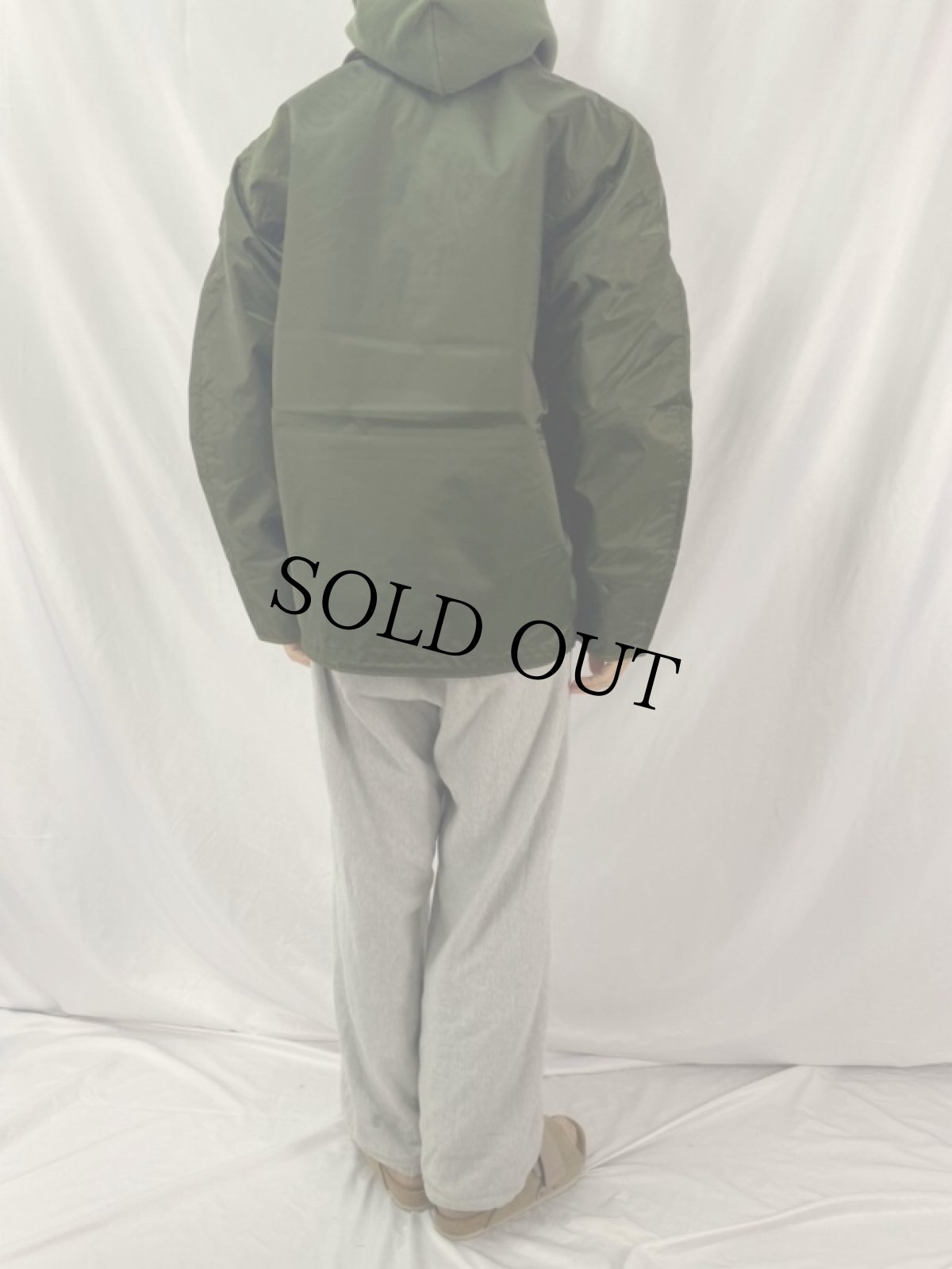 画像4: 70's U.S.NAVY A-1 Extreme Cold Weather Impermeable ナイロンデッキジャケット L (4)