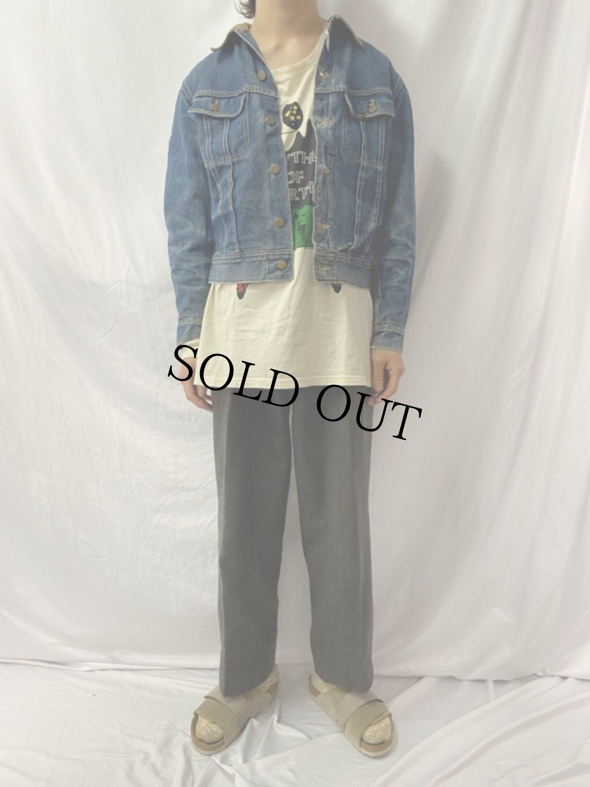 画像2: 70's Lee 101-LJ "STORM RIDER" USA製 ブランケットライナー デニムジャケット 38REG (2)