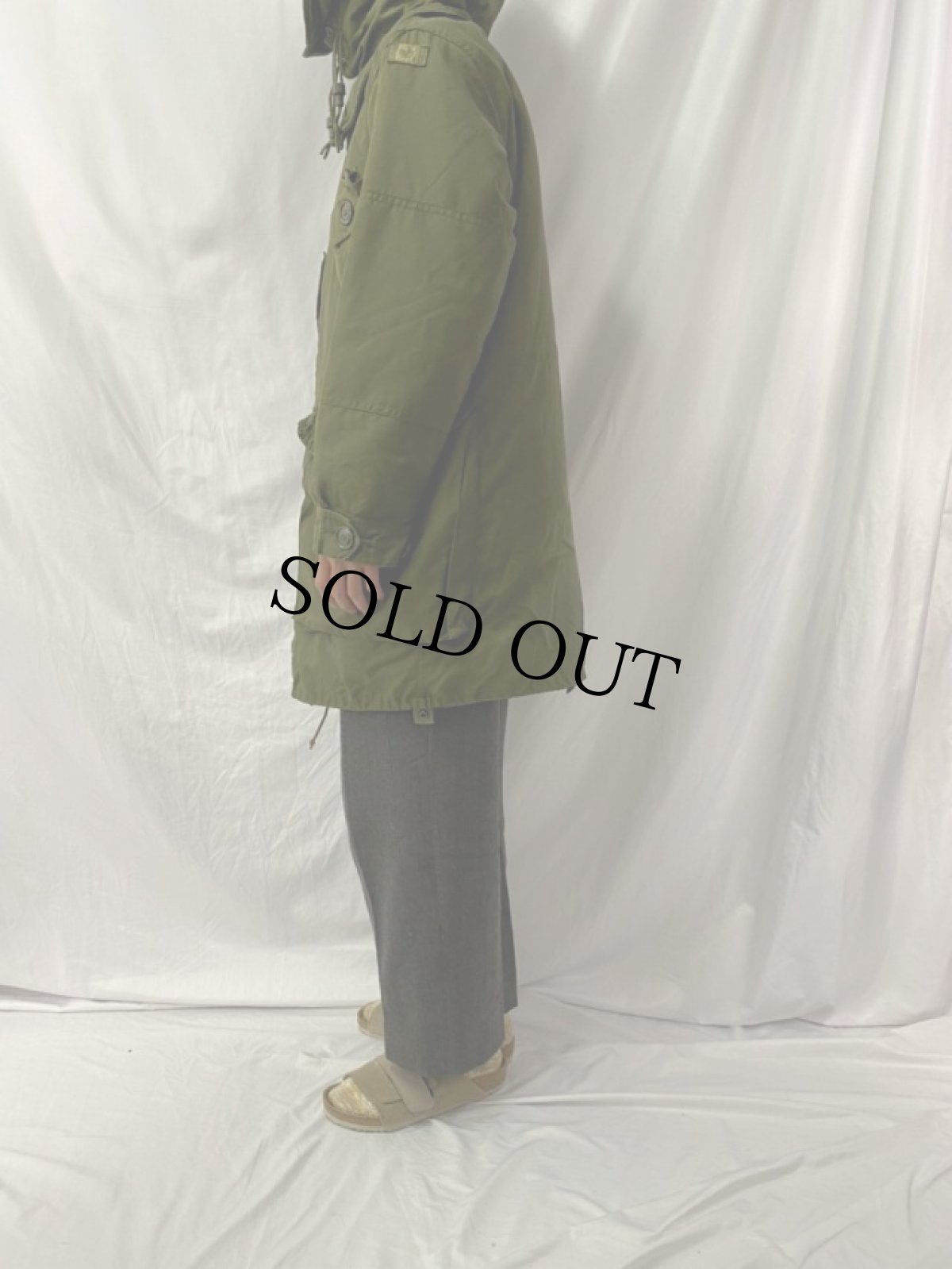 画像3: 70's CANADIAN ARMED FORCE ECW ライナー/フード付き コンバットパーカー REGULAR SMALL (3)