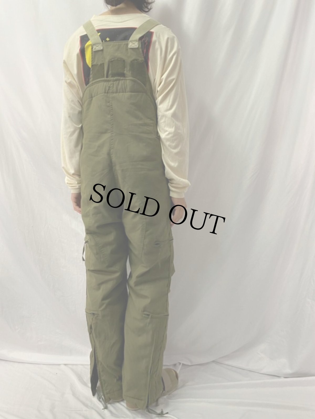 画像4: 90's U.S.ARMY CREWMEN'S AND AIRCREWMEN'S オーバーオール SMALL REGULAR (4)