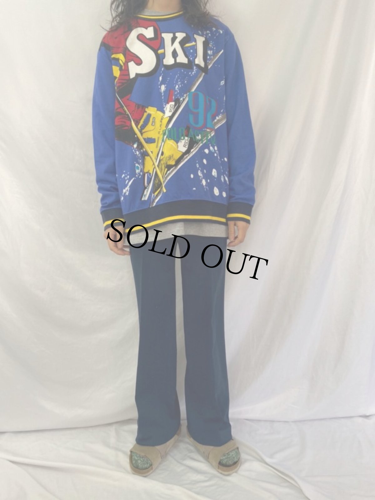 画像2: POLO Ralph Lauren "SKI 92" スウェット XL (2)