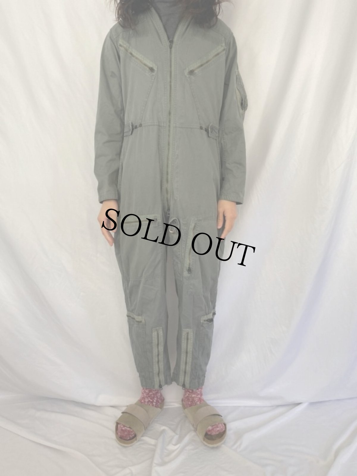 画像2: 60's U.S.AF K-2B フライトスーツ SMALL REGULAR (2)