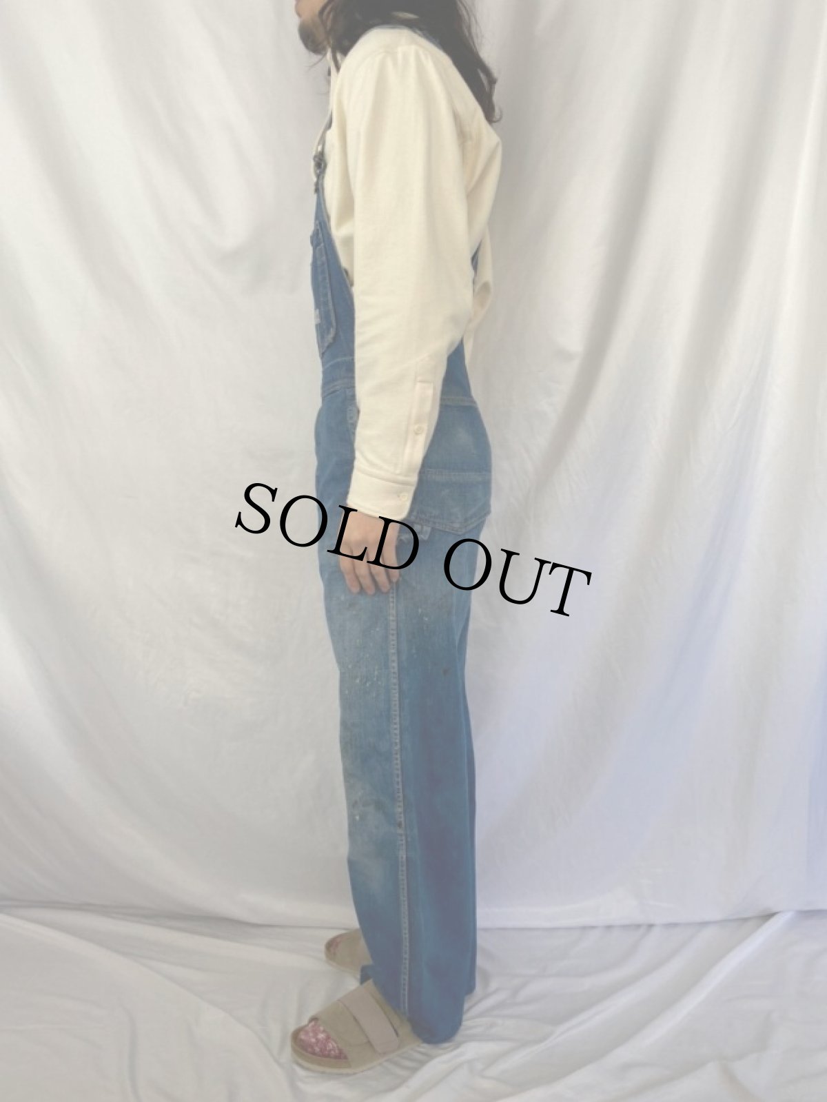 画像3: 50's BIG SMITH デニムオーバーオール (3)