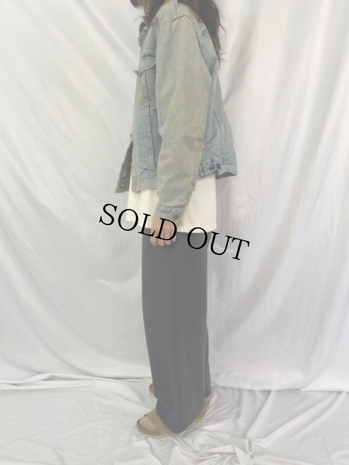 画像3: 70's Lee 101-LJ "STORM RIDER" USA製 ブランケットライナー デニムジャケット (3)