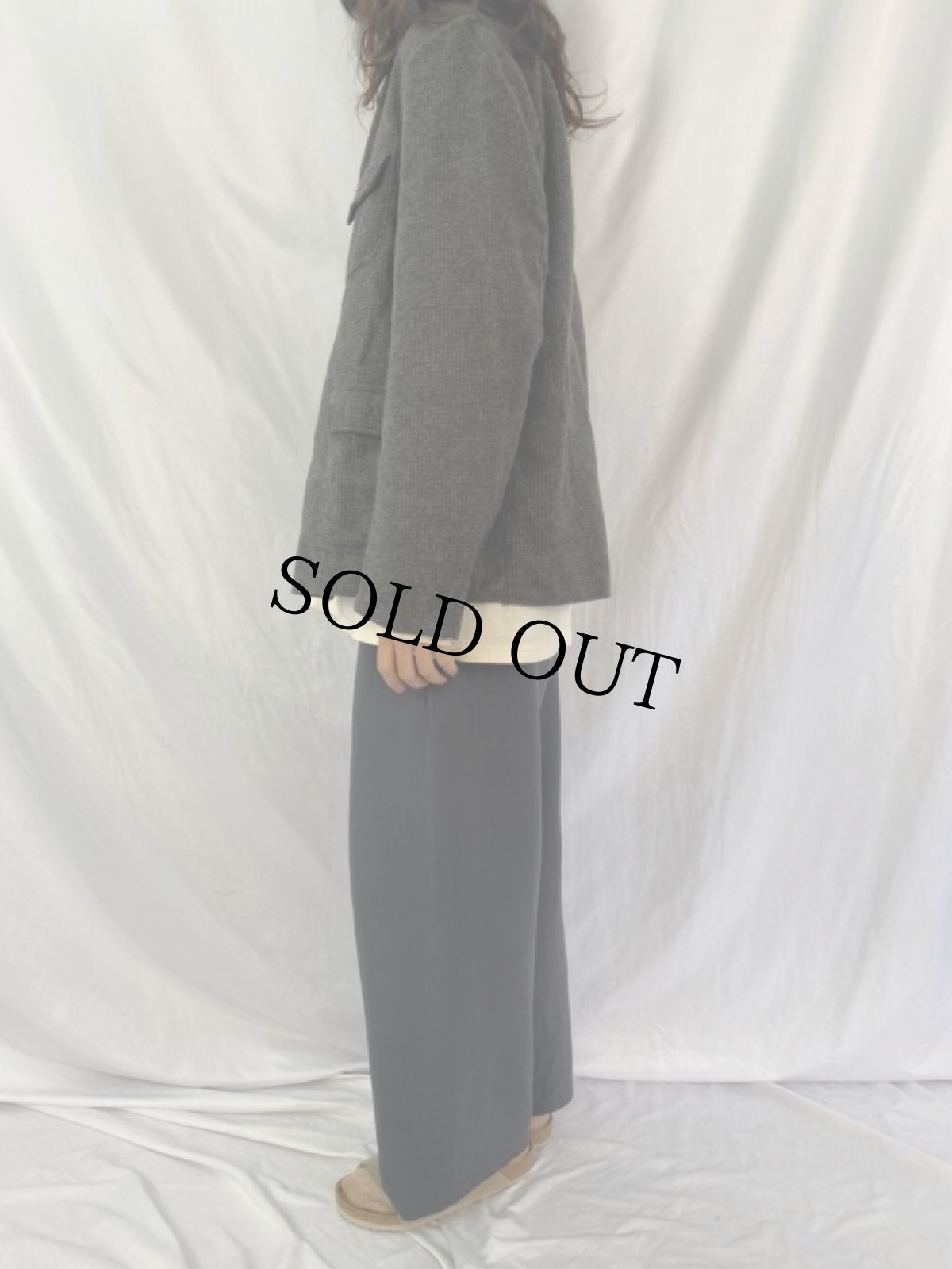 画像3: 50's EURO FRANCE製 ファーマーズジャケット DEADSTOCK SIZE50 (3)