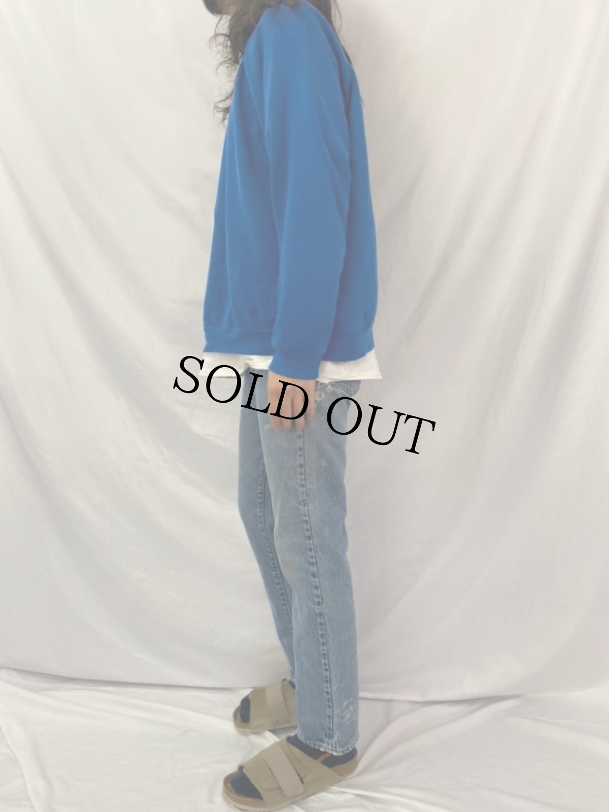 画像3: 80's Levi's 505-0217 USA製 内股シングル デニムパンツ W31 (3)