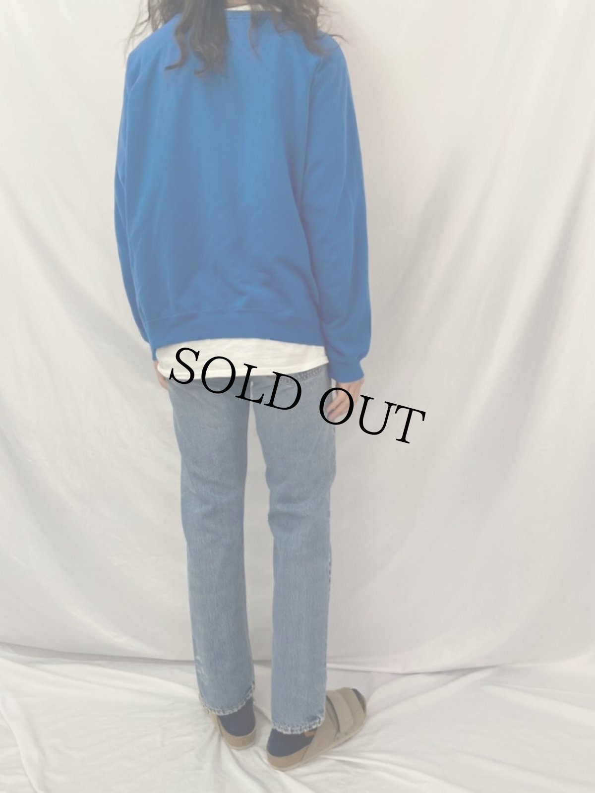 画像4: 80's Levi's 505-0217 USA製 内股シングル デニムパンツ W31 (4)