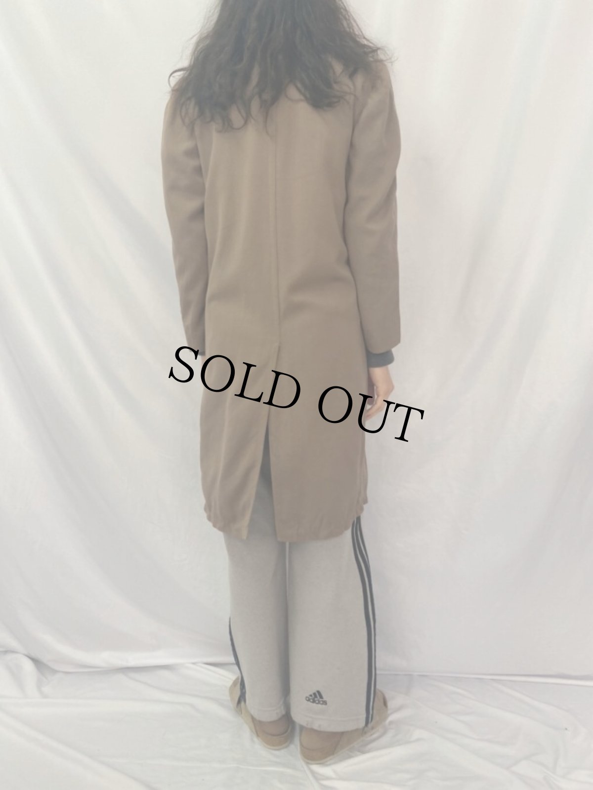 画像4: 70's ウールギャバジン チェスターコート (4)