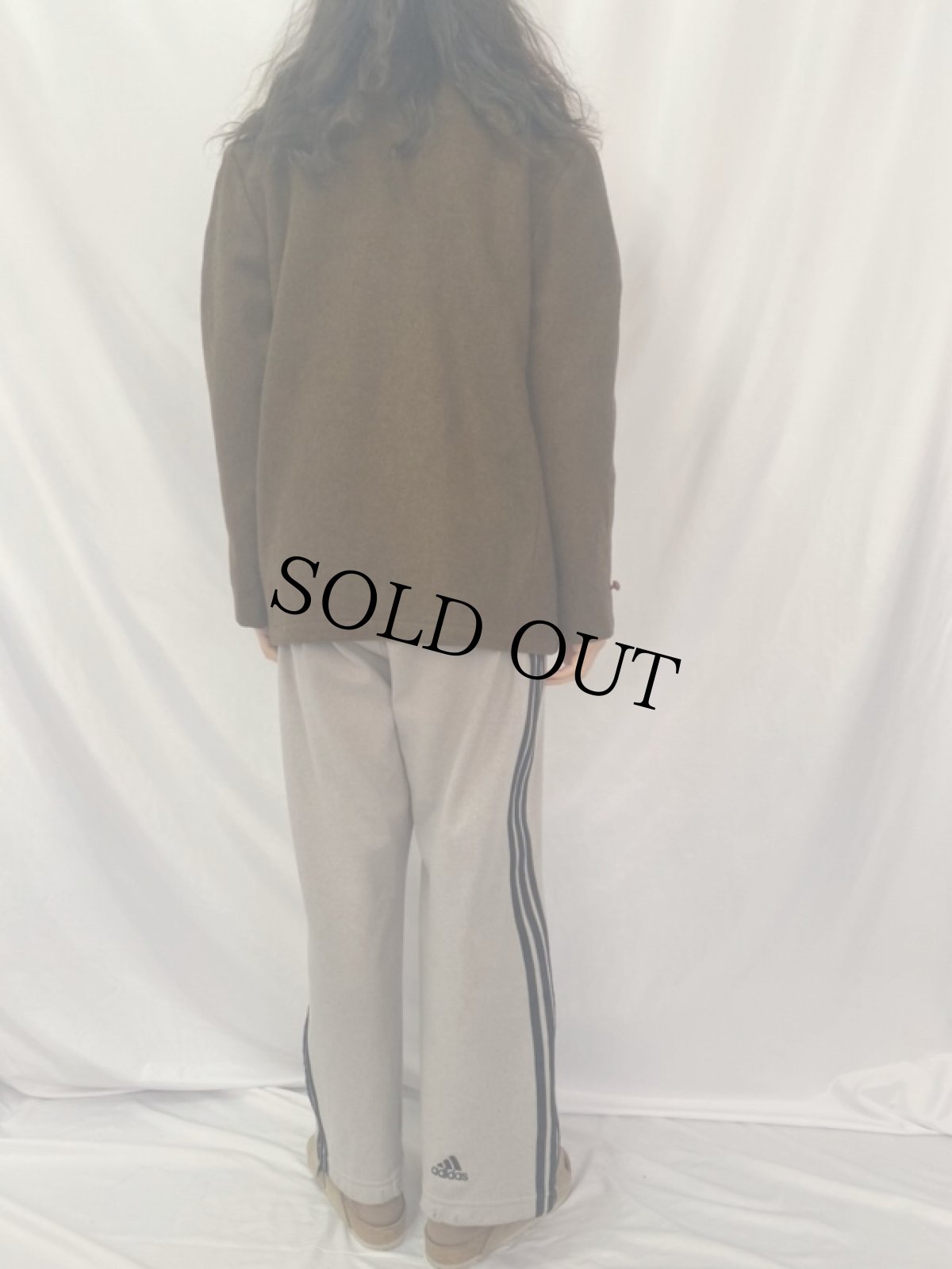 画像4: 60〜70's Sears ROEBUCK Oakbrook Sportswear ヘチマ襟 ウールジャケット 40 (4)