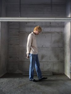 画像3: Kangourou FRANCE製 コットンニット ポロシャツ (3)