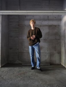 画像4: モヘアニットセーター (4)