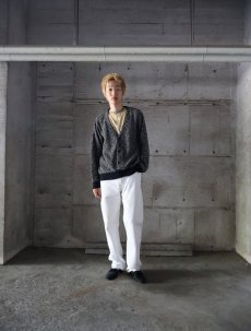 画像3: FRANCE製 ウールニットカーディガン (3)