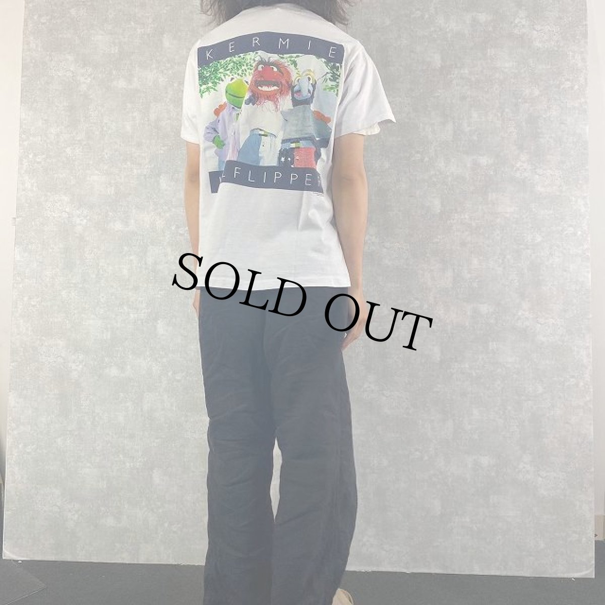 画像4: 90's  The Muppets USA製 "KERMIE HILFLIPPER" TOMMYパロディTシャツ L (4)