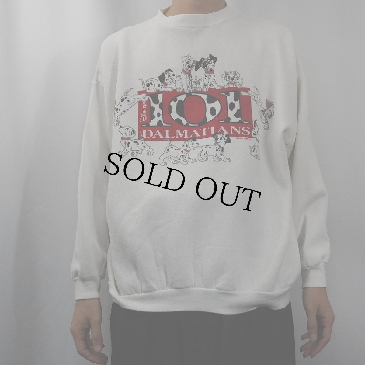 画像2: 90's Disney 101 DALMATIANS キャラクタープリントスウェット (2)