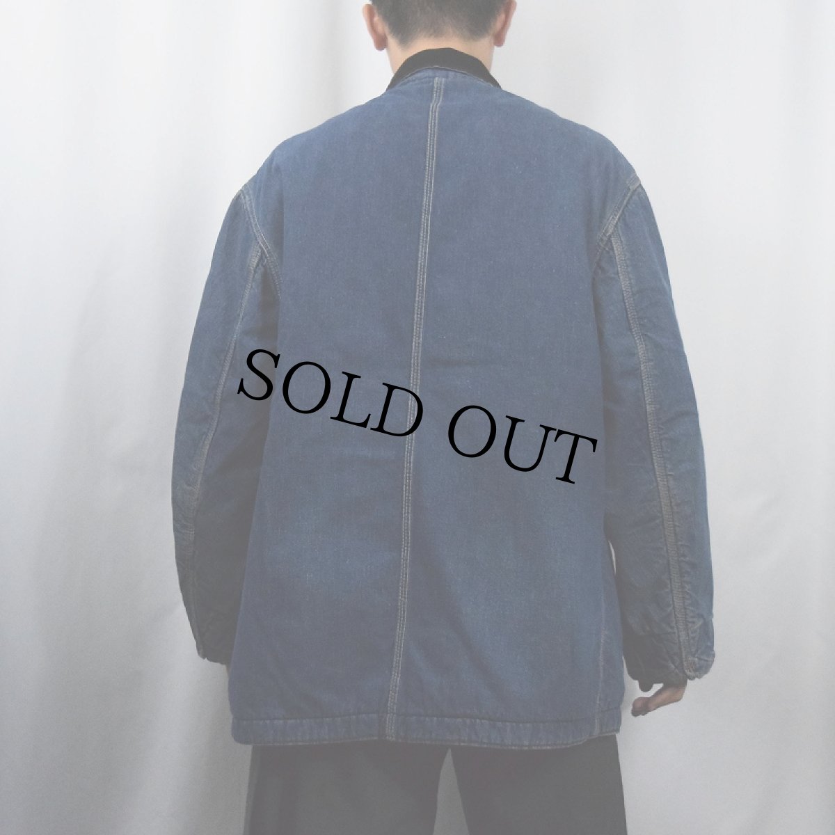 画像3: 50's PENNEY'S PAYDAY ブランケットライナー デニムカバーオール (3)