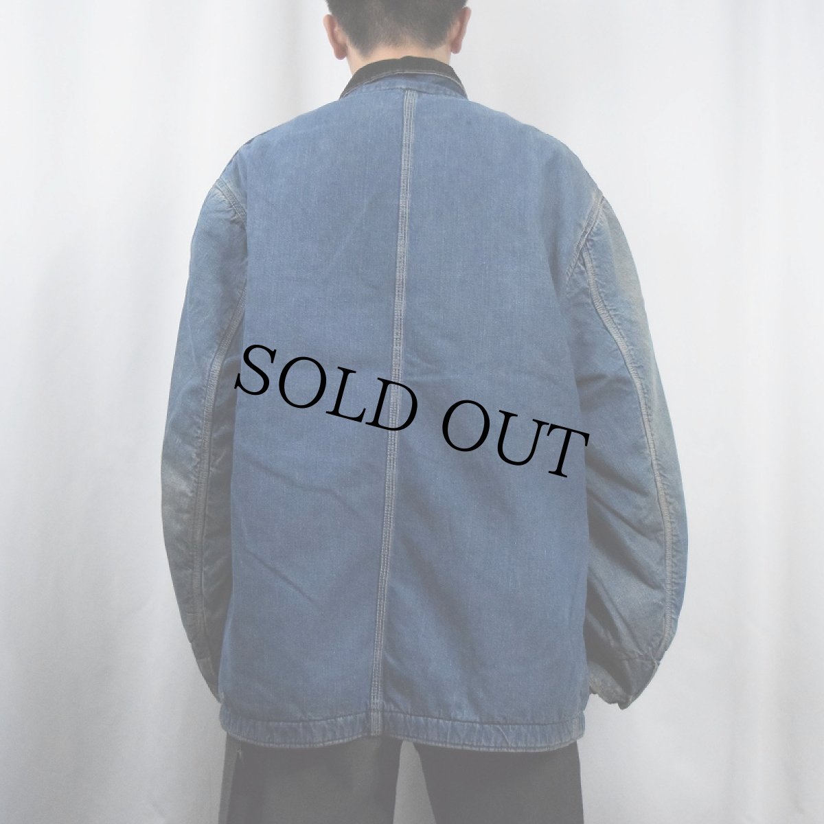 画像3: 50's PENNEY'S PAYDAY ブランケットライナー デニムカバーオール (3)