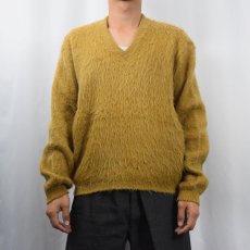 画像2: 60's Mt.Alba Knitwear モヘアニットセーター M (2)