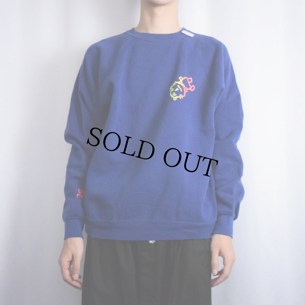 画像3: 90's POWELL PERALTA USA製 "Lance Mountain" プリントスウェット L (3)