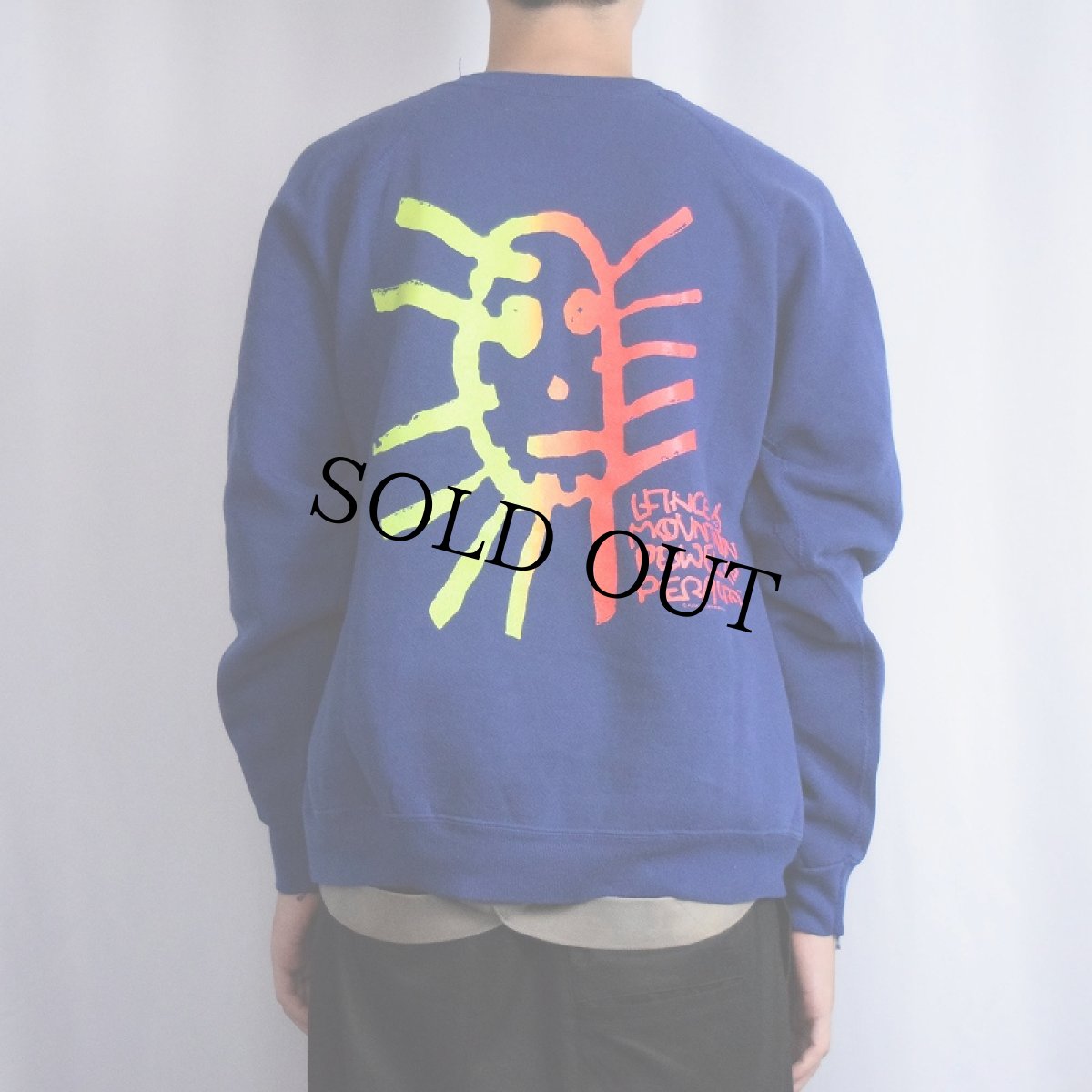 画像4: 90's POWELL PERALTA USA製 "Lance Mountain" プリントスウェット L (4)