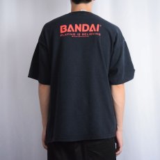 画像3: 【SALE】 犬夜叉 アニメプリントTシャツ BLACK XL (3)