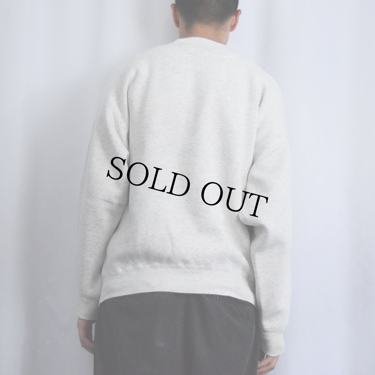 画像3: Bull Dog Brand 前V 企業プリントスウェット (3)