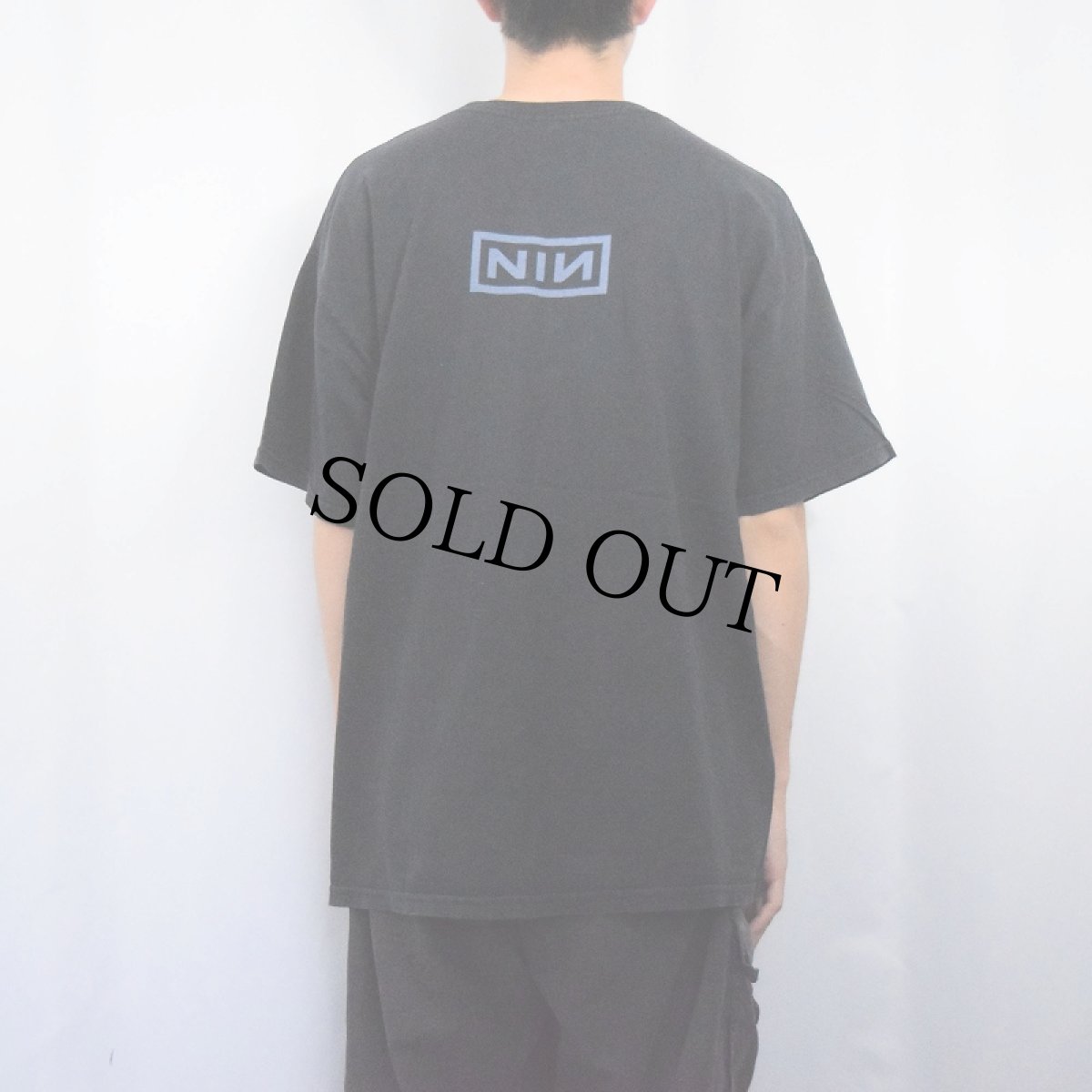 画像3: NINE INCH NAILS "pretty hate machine" ロックバンド プリントTシャツ BLACK (3)