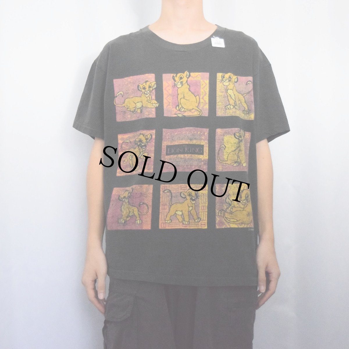 画像2: THE LION KING ミュージカル プリントTシャツ BLACK (2)